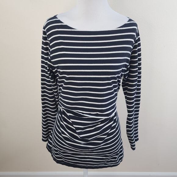 Boob Design Classic Nursing Top Shirt Black XL Long Sleeve Stretch Maternity - Picture 5 of 8